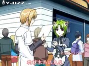 卡通动漫-女朋友在床上很害羞