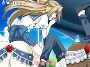 卡通动漫-女朋友在床上很害羞