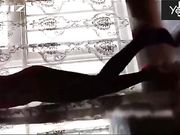 超漂亮的女神级大长腿美女卖弄风骚 妩媚动人 被大鸡巴哥爆操