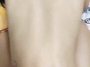 大长腿美女近距离特写舔屌后入撞击美臀1