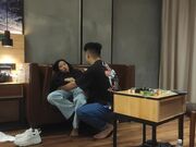 约极品大长腿外围抱起来操超近距离拍摄