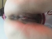 看这个风骚熟女的大屁股貌似屁眼也被开发过