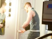 刺激剧情野妖健身中和猛男舔屌毒龙玩性爱