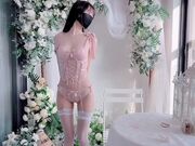 粉色佳人 全自动蜜臀裹茎榨汁 粉嫩白虎穴紧致吸吮 太上头了