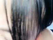 超极品清纯小萝莉 全程露脸尿尿给狼友看 把逼逼和道具洗干净口交小哥的大鸡巴