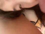 儒雅素颜巨乳妹子露脸 男友双手搓奶子 小穴干净粉嫩无套啪啪2