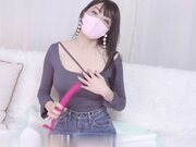 假阳具和真鸡巴，一起喷水