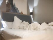 本人比照片漂亮胸前纹身性感身材扛起双腿爆操