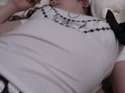 秘密地诱惑你穿着性感的制服进行原始性行为 以展示你的透明性 2