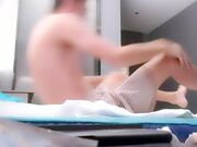 会所找女技师 深夜再来一场 黑色长裙丝袜 骑在身上磨蹭 各种姿势轮番操