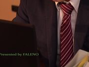 天然巨乳前輩與處男後輩出張處住同房10發射精的淒絕性交 楠愛里紗1