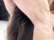 随机搭讪金发可爱牙套妹直接带到荒野打炮