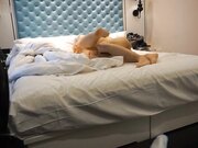 某学院艺术系肥臀耐操的性感美女学妹酒店和情人偷情啪啪,肤白臀美床技精湛