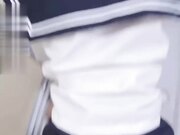 水手服洗手间后入