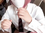 樱花小猫_家里叫了一个性感家庭老师，给我上了一场特殊的性教育课