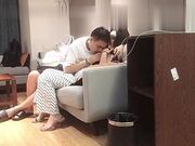 酒店约操奔放大奶少妇