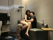 深夜带你找外围妹子 黑色长裙苗条身材御姐 蹲着口交沙发上开操