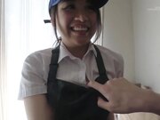 牛丼屋ナンパで出会った店員さんはチャイエスを掛け持ちするFreshカッ3