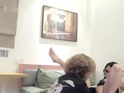 眼镜一摘_火力全开_冷艳御姐女神被大鸡巴男友颜射一脸，满脸精液的样子即高冷又淫荡