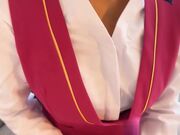 当空姐的女友一下飞机就来找我做爱