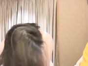 超高颜值美女 肥臀美穴摇摆 肉肉身材揉搓粉穴 给炮友吃屌 好想被操 可惜炮友JB软