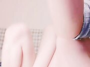 双马尾长相清纯无毛粉嫩白虎眼镜萝莉萌妹难得露脸啪啪秀