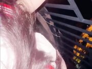 爸妈睡着后 半夜拉着妹妹天台做爱