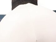 暴力剪烂气质姐姐新买的喇叭裤，狂操一线天极品美鲍