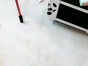 细屌哥带着新收的徒弟中年大叔粉丝到KTV玩坐台妹在包房里淫乱4P