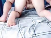 剧情演绎 大屌男勾搭女外卖骑手 半推半就强上 插进去舒服了就老实配合了