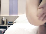 偶像明星级别9分超高颜值女神 不愧是学过舞蹈的 身体非常柔软