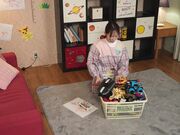 围裙下的巨乳身材惹人注目1