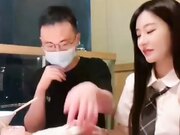 女王调教 高颜值气质女神日料店调教凌辱狗奴 足交玩弄实在刺激