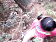 真正的野战排周末与小情人乡间玩野战