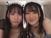 痴迷于我的精华 争夺颜射的两位可爱女仆1