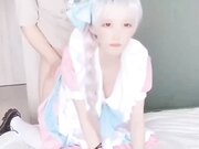 女仆萝莉 蝴蝶逼萝莉被各种爆操颜射 超高颜值女仆装扮