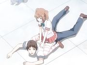 红发少女被三名猥琐大汉街头轮奸