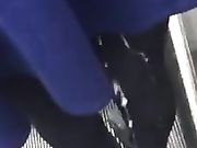 街拍射在美女黑丝袜上 真刺激