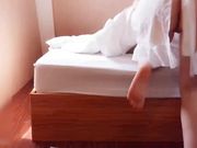 超卡哇伊网红美少女三寸萝莉之房车篇 透明浴室莲蓬头蹂躏小穴 双马尾小女仆穿着围裙 粉穴高潮