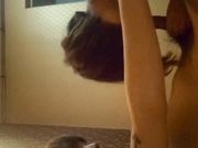 酒吧勾搭的短发美乳姐姐太过狂野,感觉身体被掏空