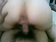 操完逼用精液润滑操屁眼 最后肛门射精 有对白 让操菊花的老婆真好