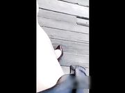 公园晨运跑友路边搭讪漂亮妹子 在树荫下野战 不时有人路过非常刺激