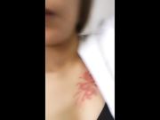 性感小嫩模露脸 双乳夹道具舔龟头 跳弹玩弄骚逼淫水湿透白浆流出 浪叫淫语激情