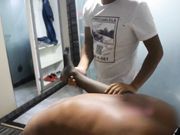 背着老公约狼友3P的白嫩大波黑丝妹对白精彩刺激720P高清