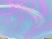 小女孩在尿尿的时候第一次尝试自慰