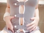 青春美少女悠宝之性感空姐制服诱惑爆乳一线天美鲍大尺度露出高清