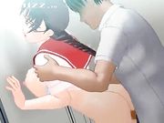 3D 公厕里中出巨乳小表妹