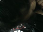 下班后送女同事回家的路上强行让美女同事吃我的大鸡吧