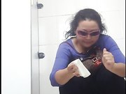 商场厕拍系列 商城的生意太好了，大家都排着队来2