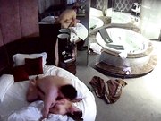 眼镜小胖和女友啪啪胖哥这小鸡鸡满足不了这骚女友